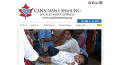 Desktop Screenshot of canadianssharing.org